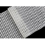 15.5 CM Width Flat Pom Cotton Lace Edging / Embroidered Guipure Lace Ribbon for sale