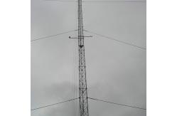 China Lattice Steel Communication 10m Guyed Wire Tower supplier