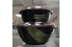 China Round Sushi Disposable Food Packaging With Lid , Recyclable Food Containers supplier