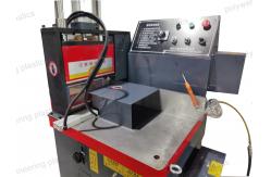 China Semi-Automatic 4kw Circular Table Saw Machine Heat Insulation Profile Cutting Machine supplier