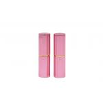 Threaded Pink Aluminum Bulk Packaging Empty Lipstick Tube for sale