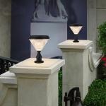 Outdoor Post Solar Column Pillar Light Power Led 4.5W Aluminium Alloy