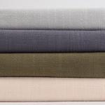 12X12 Plain 55% Cotton 45% Linen Mix Fabric 180gsm Thin Linen Shirt Cloth for sale