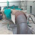 Mandrel pushing High Frequency Heating System Elbow Bending Hot Forming machine