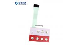 China FPC Circuit Flat Membrane Touch Control Panel For Coffee Machine supplier