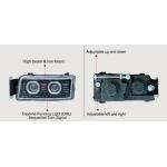 LED Headlight for Sinotruk SITRAK Dump Truck C7H G7H G5 Howo TX Modified Spotlight Ultra-Bright 811W25101-6017 811W25101-6018