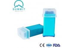 China Safety Auto Click Lancet 30Gx1.8mm Contact Activated Turquoise supplier