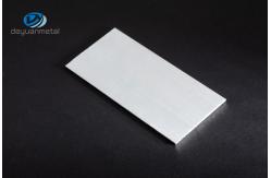 China Polished Aluminium Flat Profile T5 Temper Antirust 6060 Material supplier