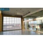 Transparent 220V 40mm Sliding Glass Garage Doors for sale