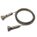 Stainless Steel Cable Gripper Display System With Ceiling To Floor Fixings for sale