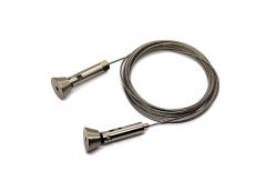 China Stainless Steel Cable Gripper Display System With Ceiling To Floor Fixings supplier