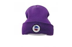 China Crochet Knitted Winter Skull Ski Cap , Beanie Slouch Alpaca Warm Knitted Hat supplier