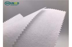 China Cut Away 100% Polyester Embroidery Backing Fabric 100cm Width Extra White supplier