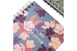 China 60gsm-400gsm Custom Printed Spiral Notebooks Stationary A5 Wire Binding Note Book supplier