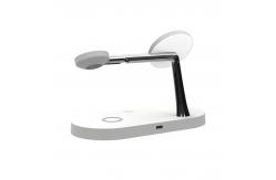 China 15W Max 4 In 1 Wireless Charger With Power Temper Lighting Full Protection supplier
