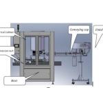 SUS304 Inline Capping Machine 2400mm Automatic Bottle Capping Machine for sale