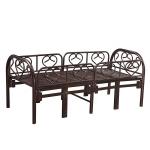 Baking Paint Metal Frame Single Iron Bed Frame
