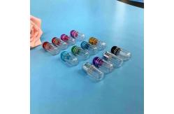 China 2ml Capsule Packaging Bottles Hot Stamping 11mm Small Pill Jars supplier