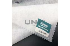 China Adhesive Fusible Non Woven Interlining Double Dot For Garment supplier