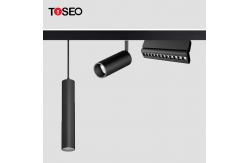 China Pure Aluminum LED Track Spotlight 9watt 12watt Surface Mounted supplier