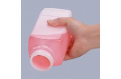 China Chemical Experiment 500ml Square Shape PE Lab Reagent Bottle with Plastic Screw Cap supplier