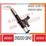 Full Quality Supply 095000-5840 095000-6631 New Common Rail Fuel Injector Assembly For Jinlong Bus Model for sale