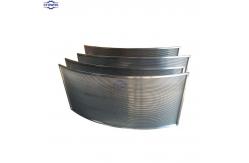 China Wedge Wire Curved Panel Sieve Bend Screen Wedge Wire Sieve Bend Screen supplier