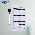 Self Adhesive On Most Smoothly Surfaces Officer Home Memo Label Dry Erase Schedule Board for sale