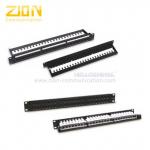Patch Panel 19inch, 48 ports blank 1U Rackmount , Date Center Accessories , from China Manufacturer - Zion Communiation for sale