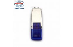 China ANSHI RJ45 CAT7 FTP Unshielded STP Shield Modular Plug Blue supplier