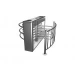 Bi-directional OEM Customized Half Height Turnstile / Turn Style Gate With Led Indicator Light for sale