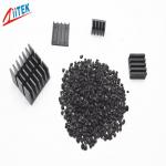 black 150℃ Nylon Heat Sinking Thermal Conductive Plastic TCP 300PS-01PA , 0.8W-mK , RoHs and UL 1.65g/cm3, 94V0 for sale