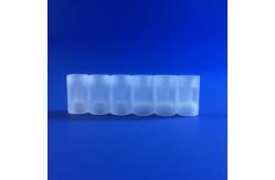 China Cnc Machining Quartz Glass Resistor Insulating Cap Custom supplier