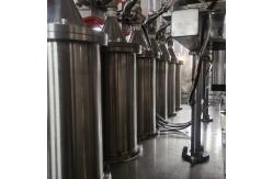 China 2kw PET Bottle Viscous Liquid Shampoo Filling Machine Silver Grey PLC Control supplier