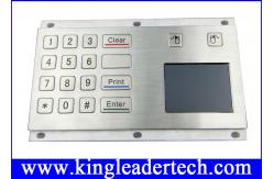 China Industrial Touchpad Metal Numeric Keypad Panel Mount For Workstations supplier