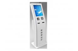 China Exhibition IR / SAW Touch Screen All In One Computer Kiosk Self Service supplier
