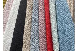 China Embossing Pattern 145cm Upholstery Jacquard Fabric Embroidered Anti Mildew supplier