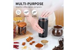 China Portable Battery Operated Coffee Bean Grinder 200W Self Grinding Espresso Machine supplier