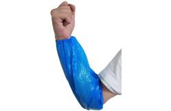 China White PE Disposable Oversleeve 18 Inch Sleeve Protectors For Arms supplier