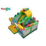 5.5x5x4mH Butterfly Bee Insect Theme Inflatable Bounce House Slide With Flower for sale