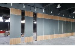 China Foldable Movable Sliding Partition Walls Floor to Ceiling 85mm Thickness supplier