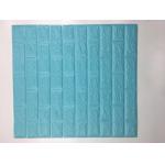 REACH Certified Blue XPE 3D Foam Wall Stickers For House Decor for sale
