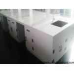 PP Drawer Chemistry Lab Furniture , Epoxy Resin Countertops Science Lab Benches for sale
