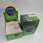 Custom Small Size Counter Display Box Zipper Top Sealing For Coffee Bean for sale