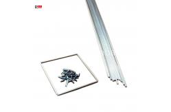 China Durable Dual Seal Aluminum Spacer Bar With Thin Wall Thickness Good Toughness supplier