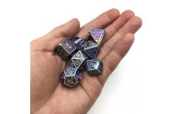 China Card Lightweight Manual Grinding Precision RPG Dice Colourful supplier