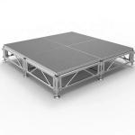 Portable Foldable Aluminum Alloy Stage Truss Adjustable Height 750kg/Sqm Load Capacity for sale