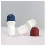 Cosmetics Empty 50ml Frosted Roll On Bottle PP PE Roll On Bottles Empty for sale
