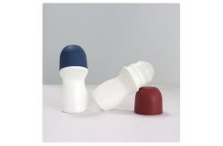 China Cosmetics Empty 50ml Frosted Roll On Bottle PP PE Roll On Bottles Empty supplier
