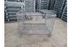 China Galvanized Wire Mesh Storage Cages 50x50mm 1200x1000x890mm supplier